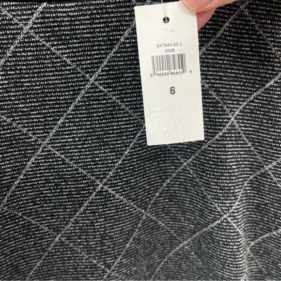 NWT Banana Republic Gray Windowpane 3/4 Sleeve
Scoop Neck Casual Dress Size 6 - Picture 4 of 11